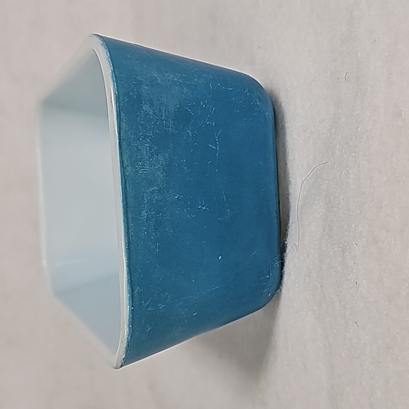 2-Pyrex 501-502 Primary Refrigerator dishes Red-Blue - Picture 8 of 11